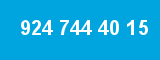 924 744 40 15